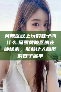 黄陂区晚上玩的巷子叫什么:探索黄陂区的夜晚秘密，那些让人陶醉的巷子名字